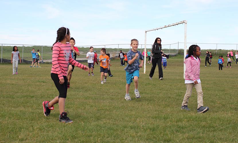 Terry Fox run elementary