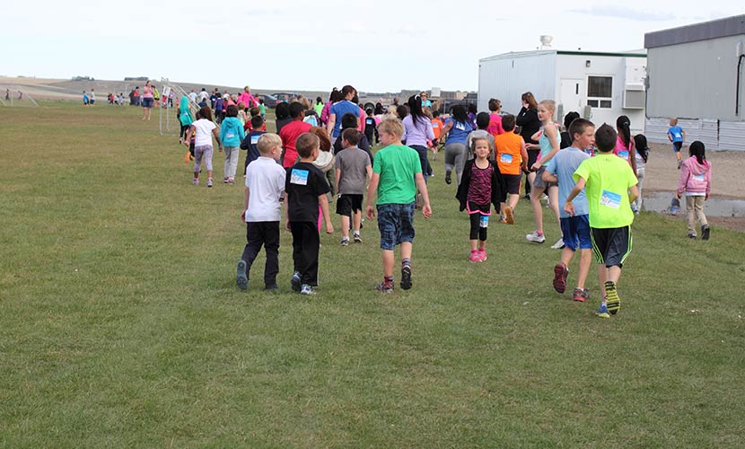 Terry Fox run elementary